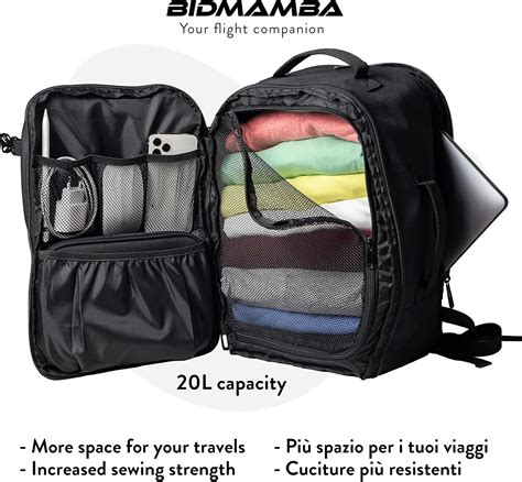 mochilas de avion 40x20x25.